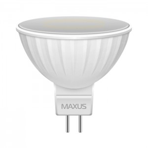 Светодиодная лампа Maxus LED-143-01 MR16 3W 3000K 220V GU5.3 GL